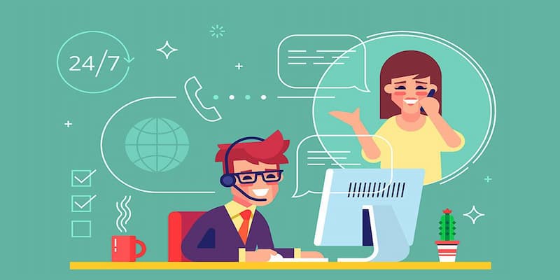 Liên hệ chăm sóc các phương thức